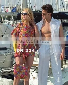 White Sheer Beach Dress