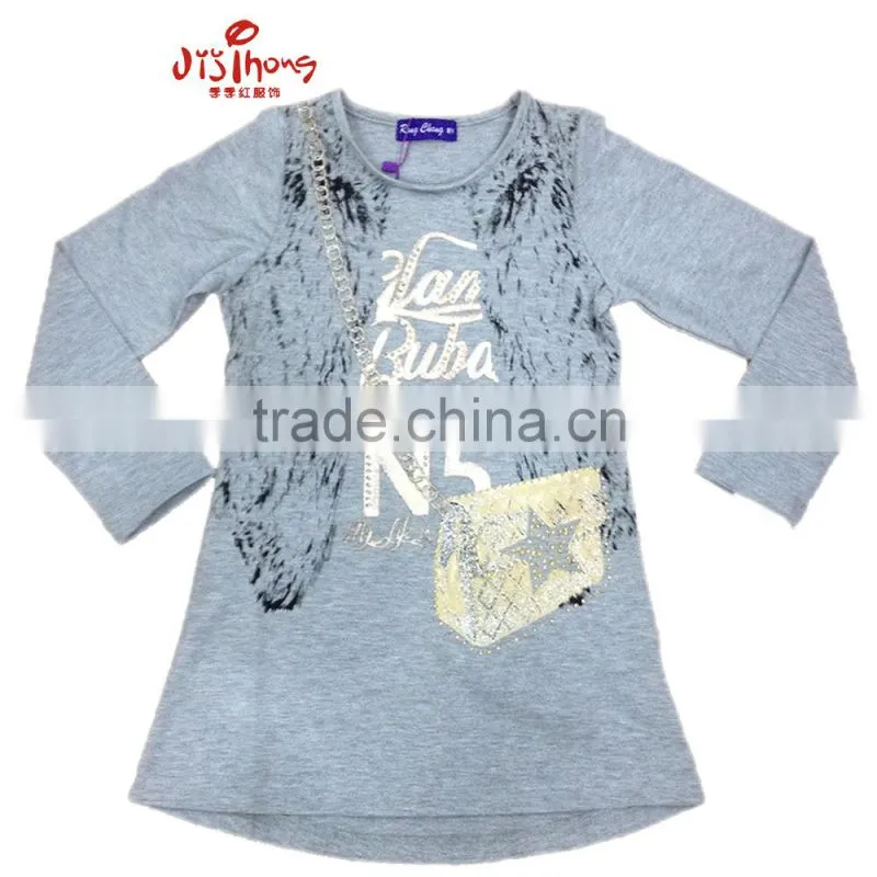 casual Girl's long t-shirt stock lot