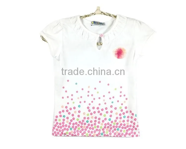 children clothes dress 2015 girl clothing short sleeve kids for summer