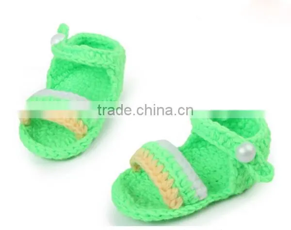 elegant nice design hot sales girl free knitting pattern baby shoes