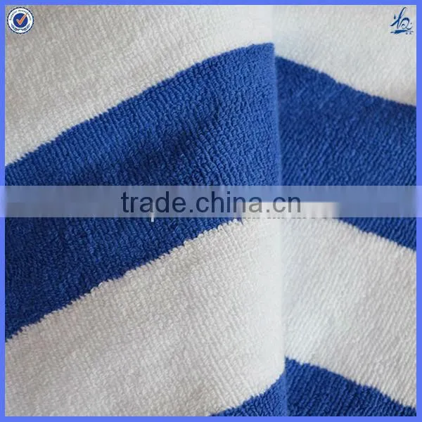 stripe beach towels/swimming pool towel promotion