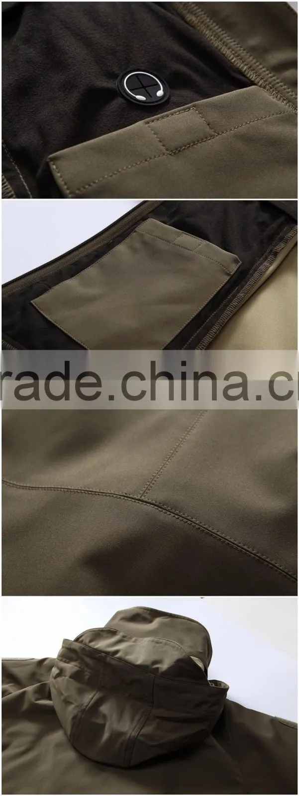 Waterproof Women Pink Outdoor Softshell Jacket Factory Price