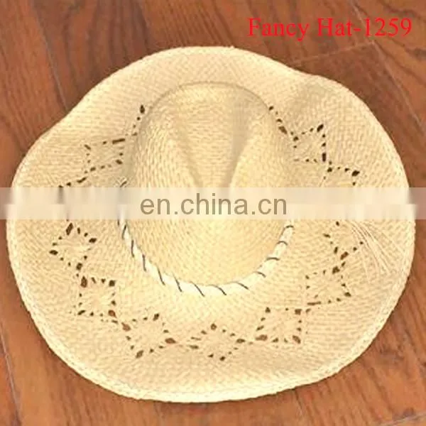 Custom Paper Straw Mexican sombrero hat Cheap Wholesale 2014