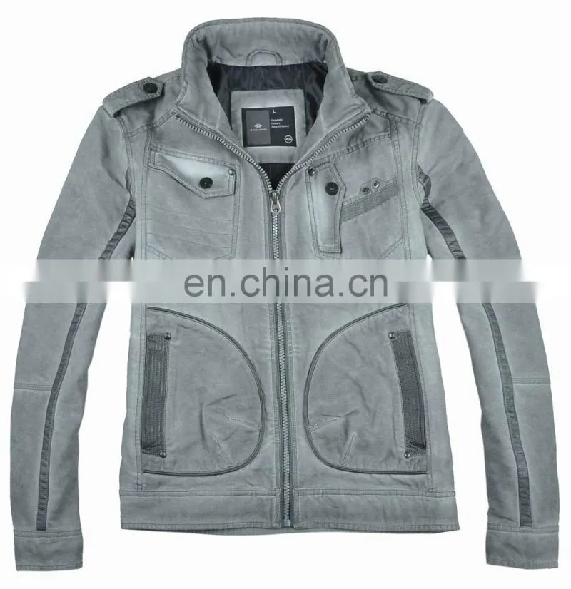 latest new spring thin cotton moto handsome bomber men spring coat