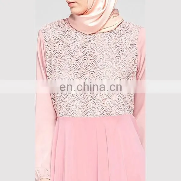 High quality chiffon muslim dress 2016 latest design women jubah abaya dubai