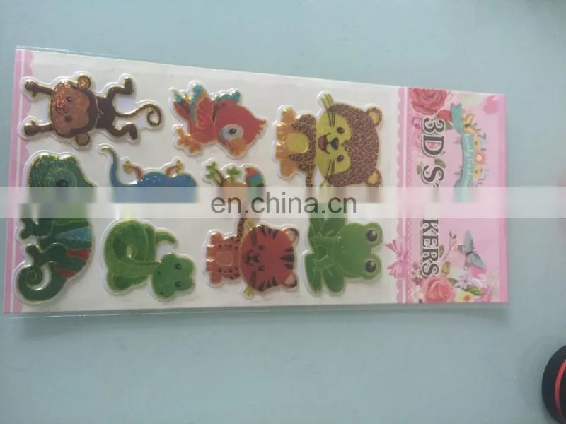 New Arrival ! cheap promotional custom Bubble foam stickers