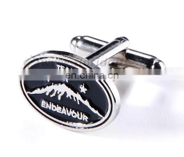 custom engraved logo cufflinks/make custom cufflinks