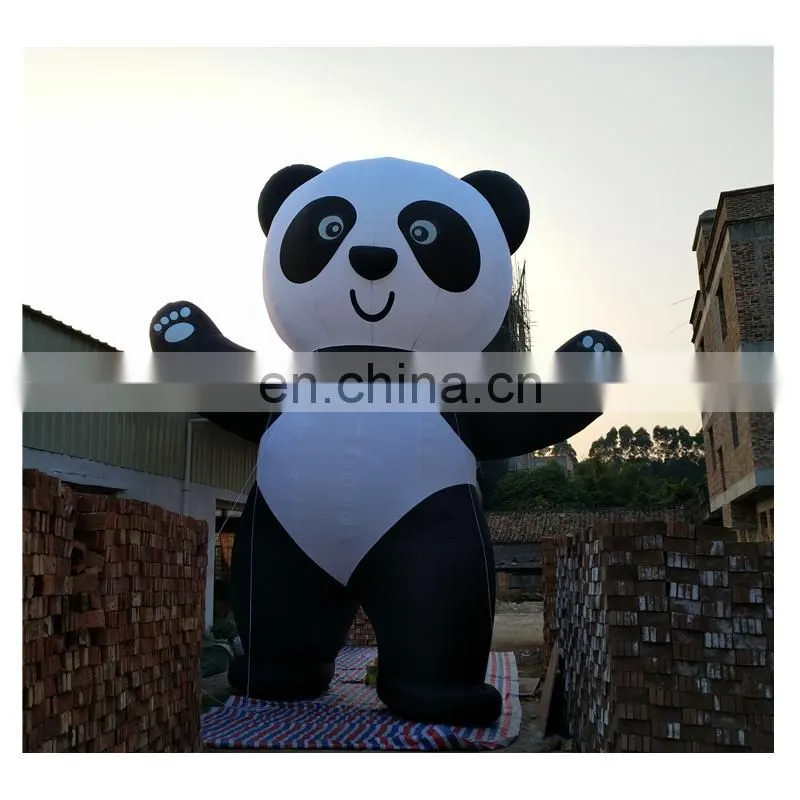 Most Popular LED Inflatable Panda Shape For Outdoor Events