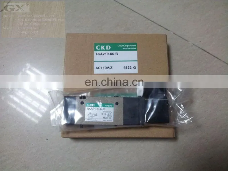 CKD Solenoid valve Japan Solenoid valve 4KA219-06-B