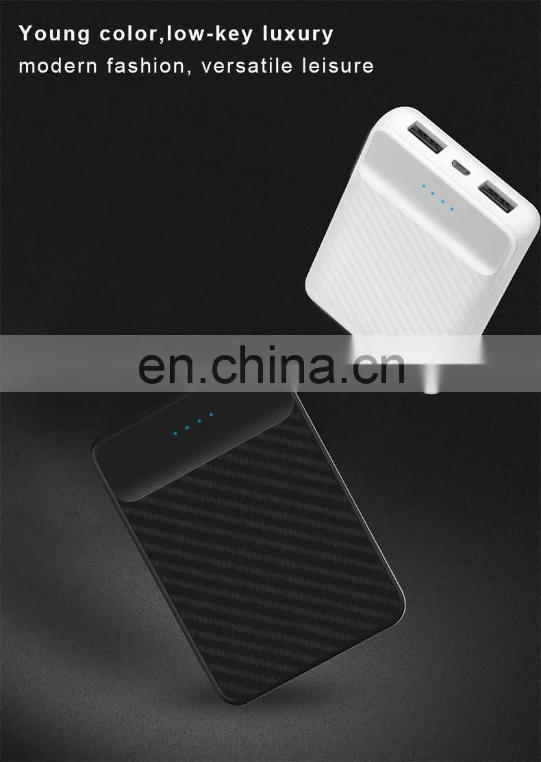 10000mah fast charging portable mini mobile POWER BANKS