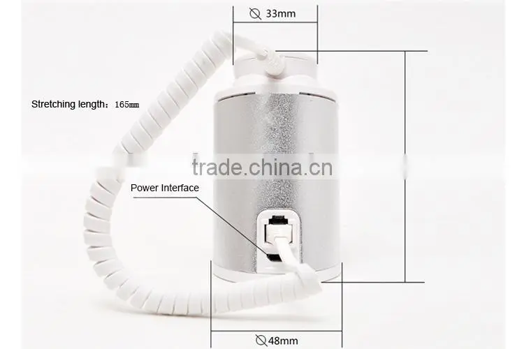 Mobile Phone Security Display Stand With Alarm and Charger