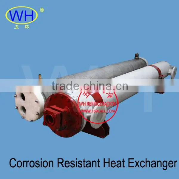 Copper tube Shell and tube type heat exchanger