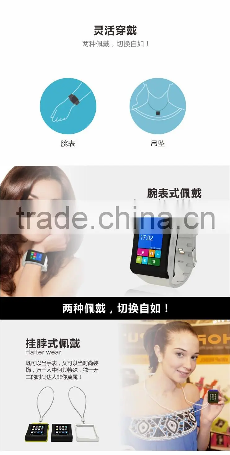 smart watch phone ec720 with o.s android 4.2