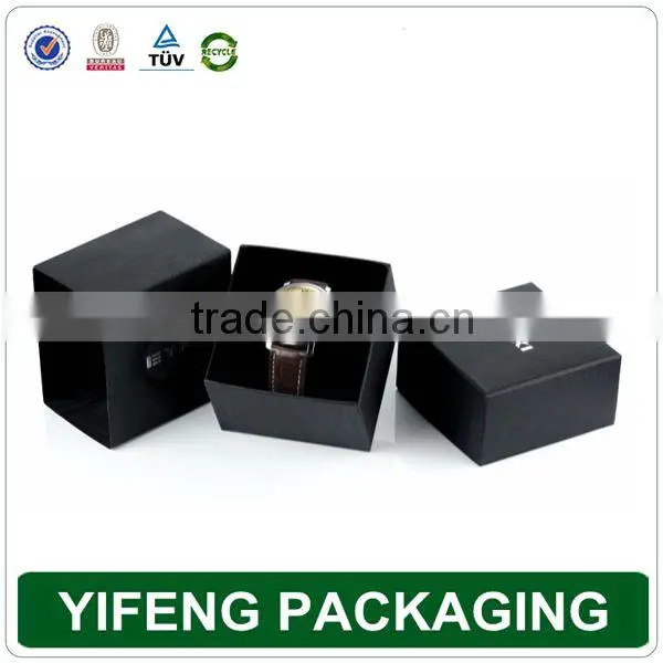 2015 Unique style customized single cardboard paper watch box