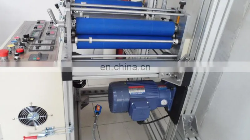 Multi layer roll to roll cold laminating machine