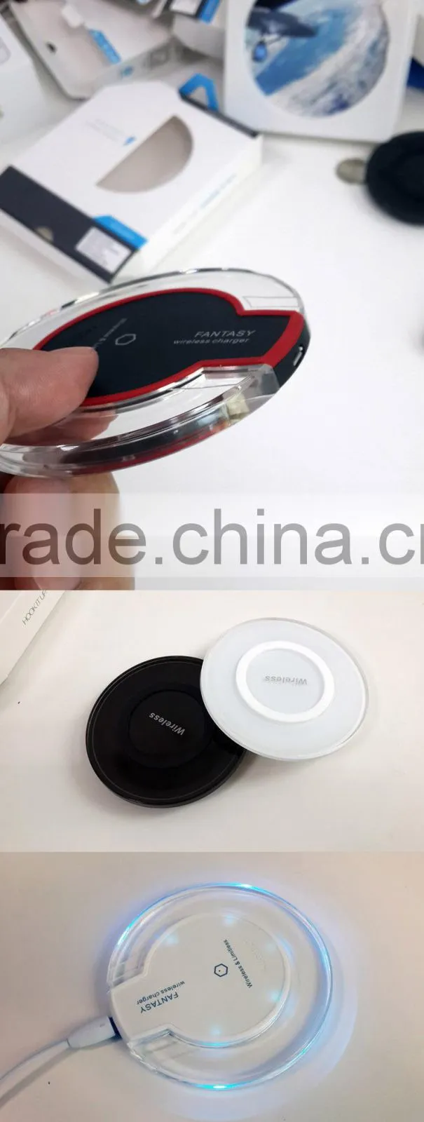 Most amazing and fashion Wireless Charger with USB for gift for friends for samsung galaxy s6/s6 edge wireless charger
