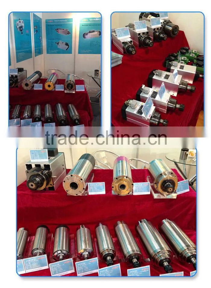 cnc inverter spindle motor 350w sealing-side aircooling spindle motor 200Hz