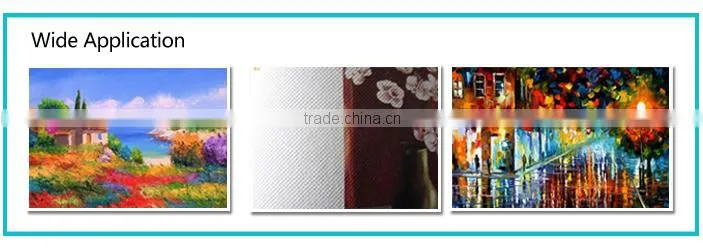 220g semi matt waterproof inkjet printing polyester canvas