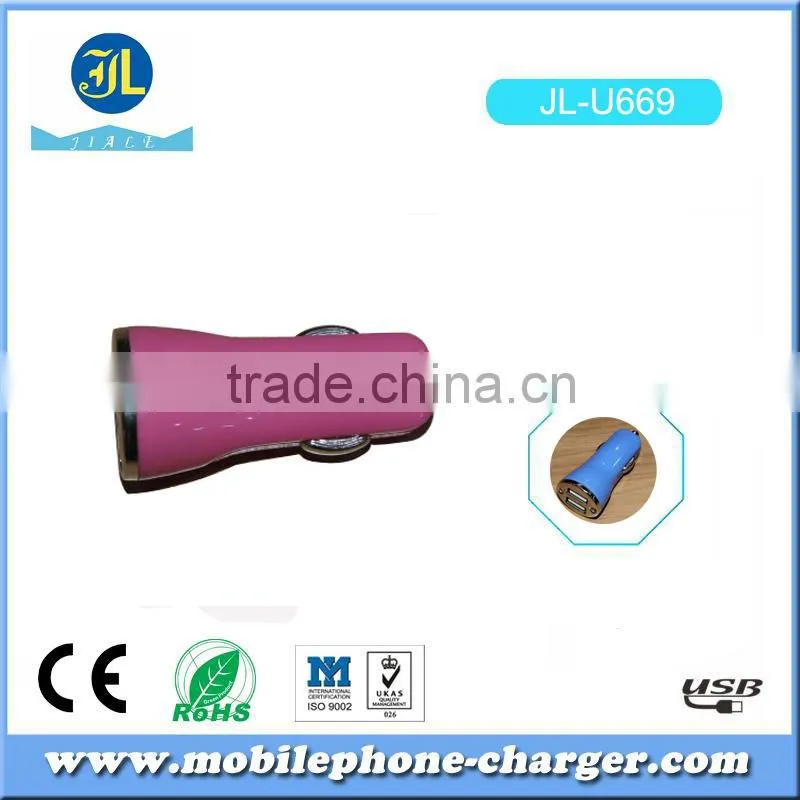 China suppliers wholesale mobile car charger for consumer electronics usb vehicle charger