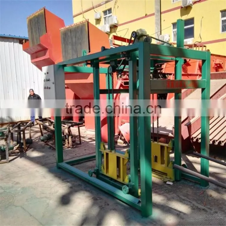 Brick stacker crane, brick palletizer, palletizing machine for cement block