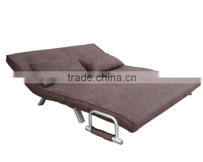 Fabric Metal Structure Home Stylish Marlo Futon Sofa Bed