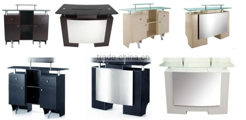 competitive price office furniture ,stylish office desk ,MDF reception desk