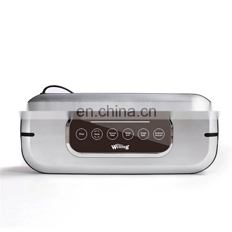 One-touch Full Automatic Food Saver Machine V66 Food Sealer Will Vacuum Seal Automatically electric food vacuum sealer