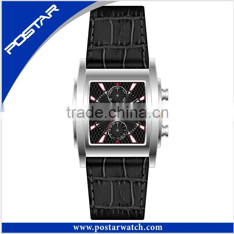 Sport Watches Quartz Clock Movement Wrist Watch