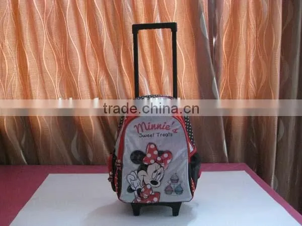 Lovely school trolley bag kids