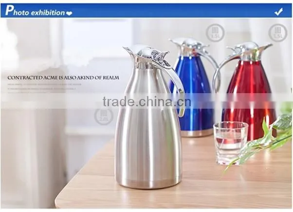 Stainless steel water jug with double wall water jug