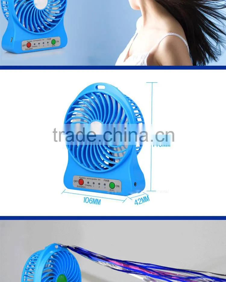 Strong Wind Portable Mini Recharging Fan