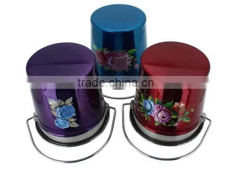 unique stainless steel coloured ice bucket wholesale for beer/ wine/ champagne