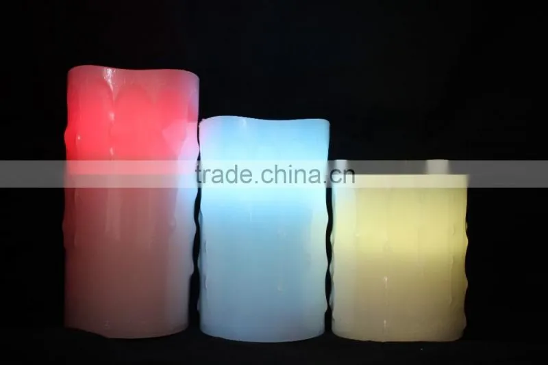 led wax candle