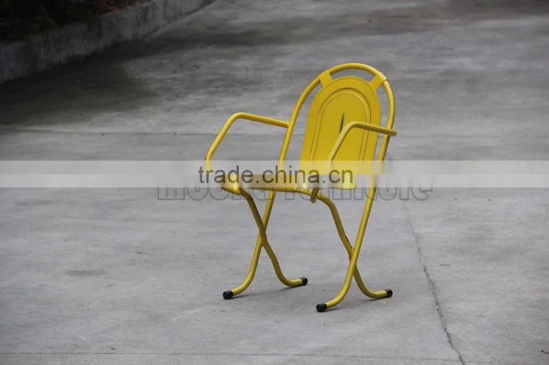 Stacking Chair/ A Bye Stacking Chair/Metal Stacking Chair/Vintage Stacking Chair