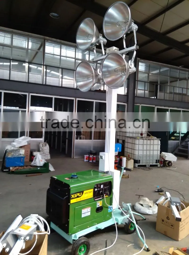 LED flood lights mobile solar light tower mobile solar light tower supplier