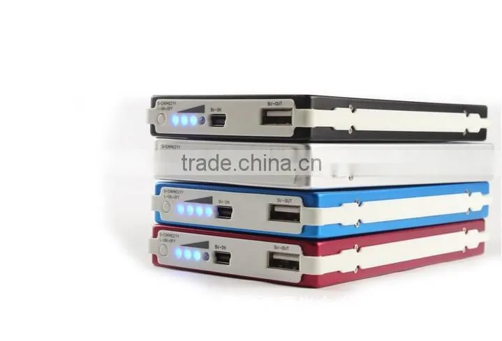 Novelty products and cheap Solar panel power bank solar power bank 10000mah