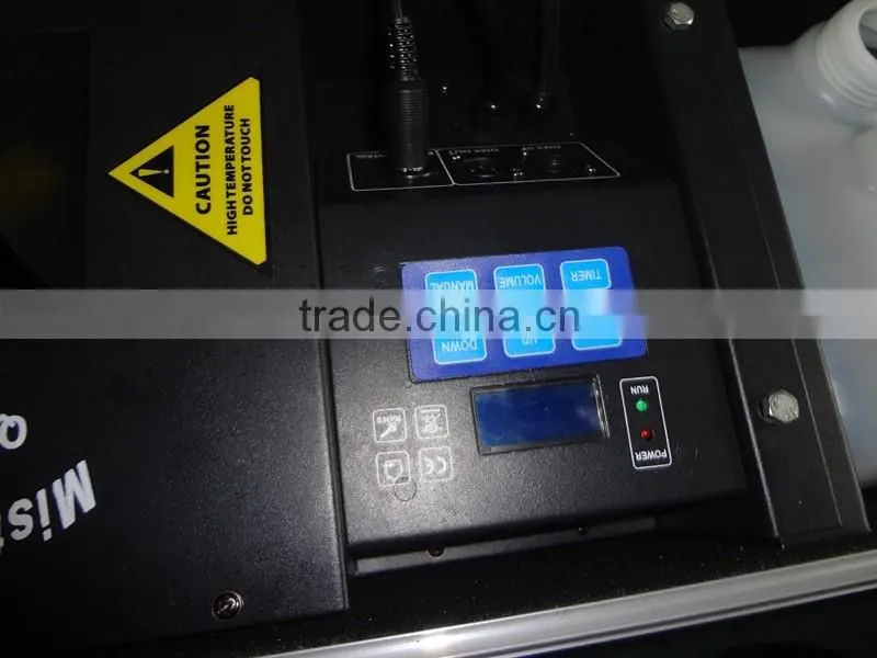 Stage 2000w haze machine DMX512 / Remote control hazer powerful 2000w mist fog machine with Flightcase