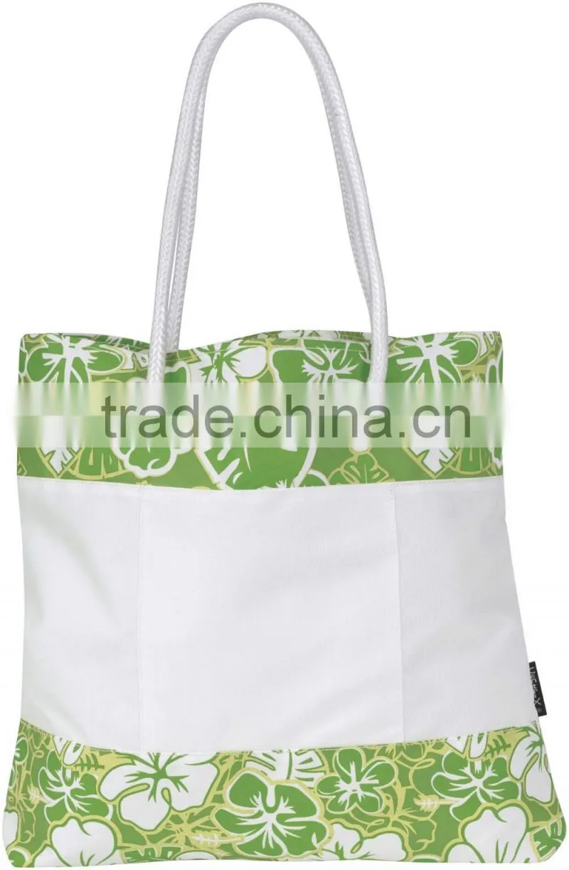 cheap polyester printed tote bag shopping tote bag