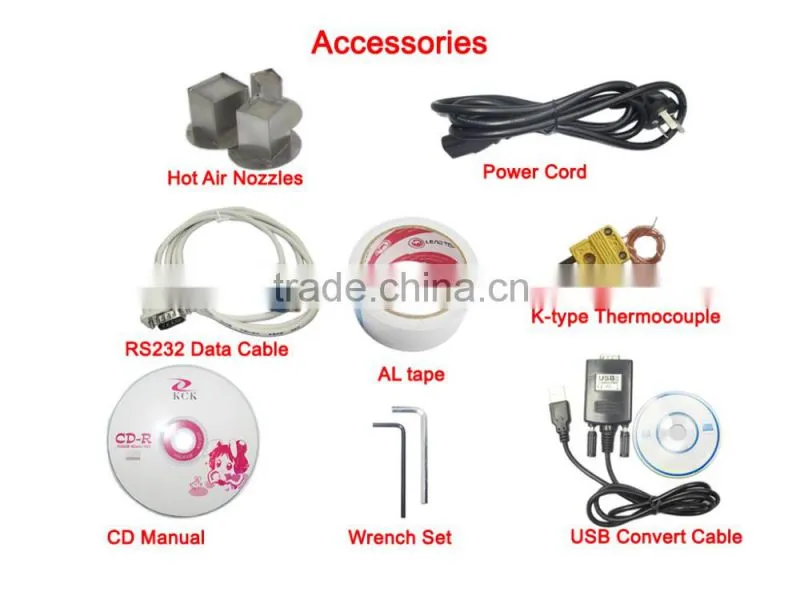 LY HR 6000 bga repair machine with lead-free soldering rework