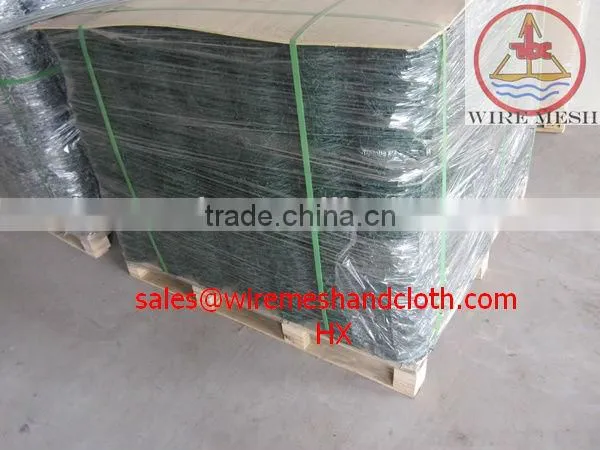 Double twisted galvanized barbed wire