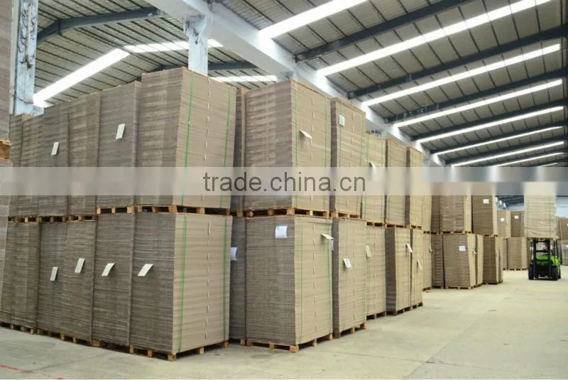 Laminated 3mm grey chipboard with white back