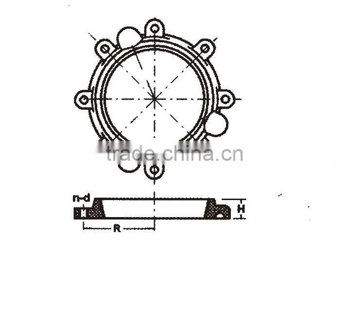 stainless steel lap joint flange