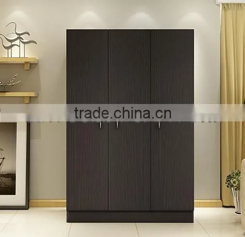 bedroom wooden cloth wardrobe design pictures with swing door (SZ-WDT002)