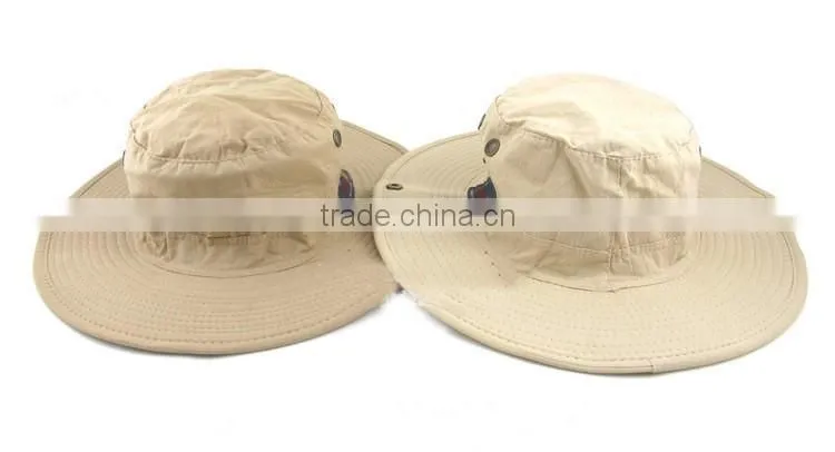 Wholesale Unisex Fishing Wide Brim Bucket Caps