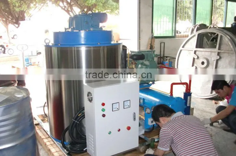 Well after-service available 0.5T industrial flake ice machine for sale