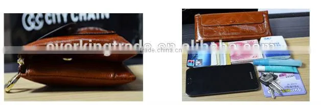 Hot Selling leather purse for ladies made in China