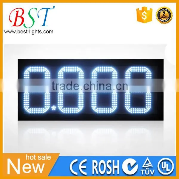 Professional LED gas price display maker programmable LED Gas Price Signs