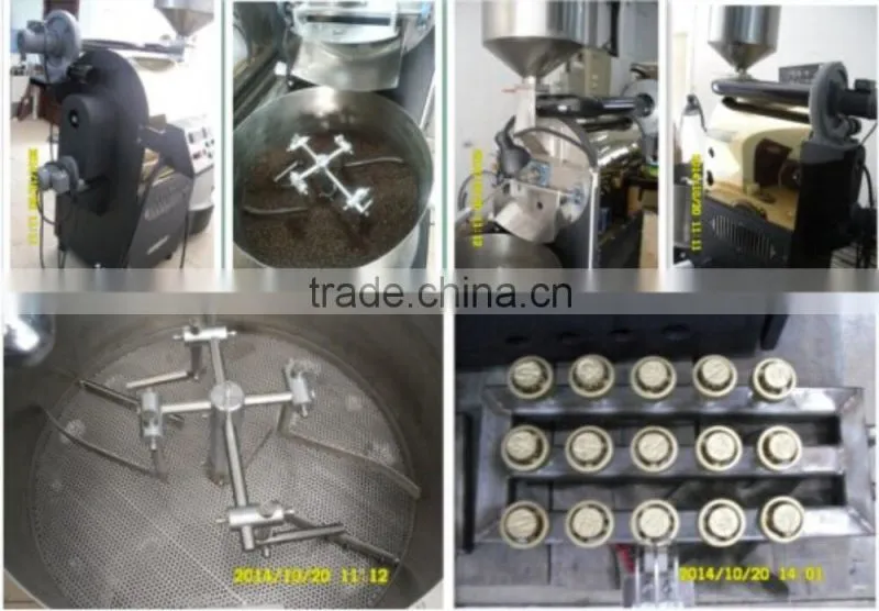 10 kg gas coffee bean roasting machine