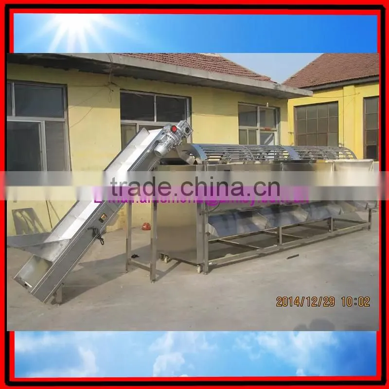 Potato/Carrot/Ginger Washer Peeler and Sorter|Onion Washing and Grading Machine