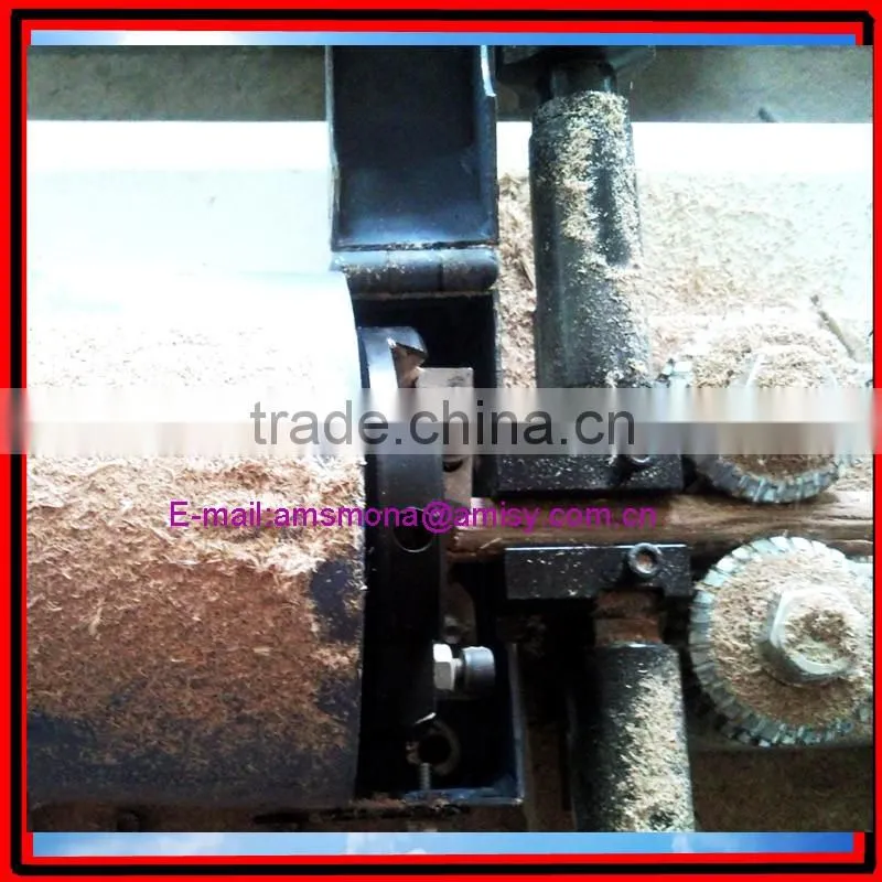 Electric Wooden Mop Rod Making Machine|Commercial Wood Round Stick Milling Machine